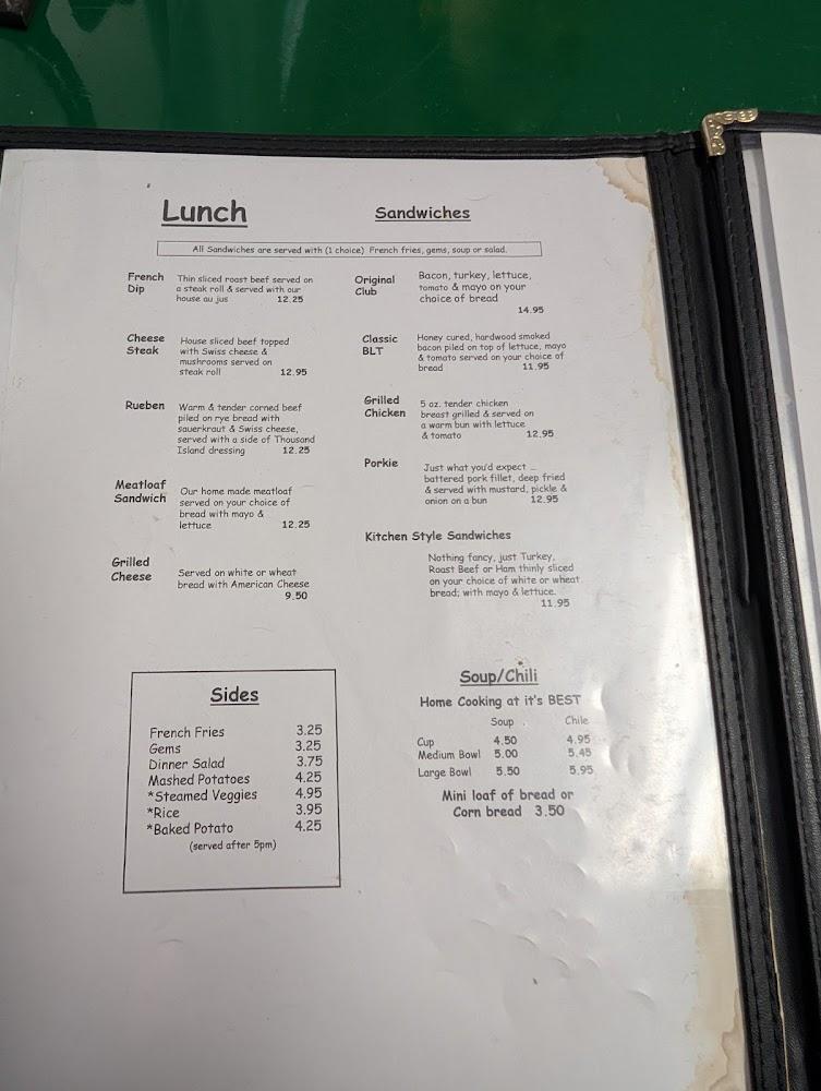 Kountry Korner Café Menu image 2