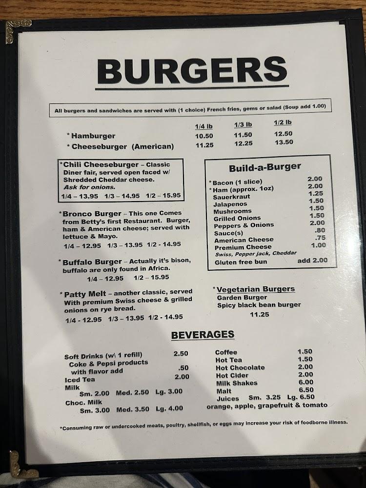 Kountry Korner Café Menu image 3